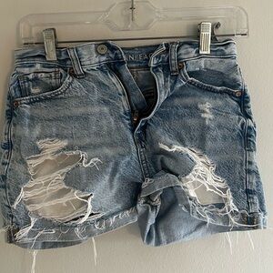 American Eagle Mom Style Jean Shorts